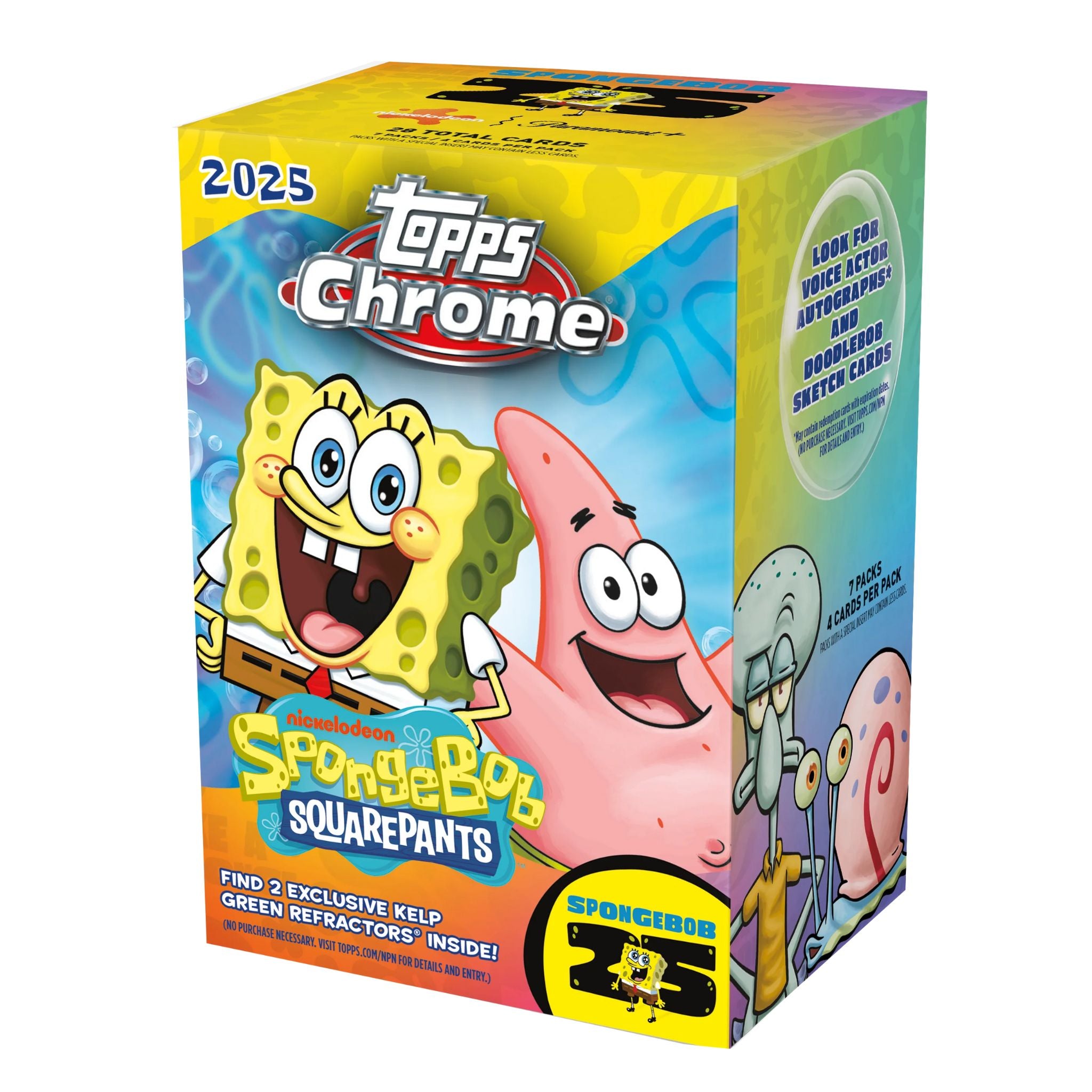 2025ToppsChromeSpongebobBlasterBox