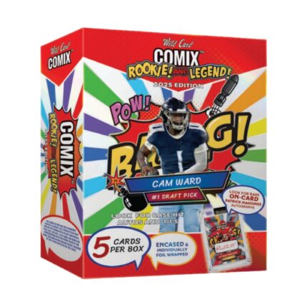 2025 Wild Card Comix Rookie & Legend Football Hobby Box
